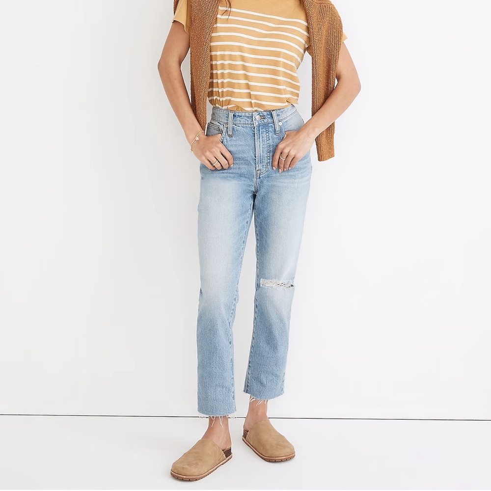 Madewell Perfect Vintage Ripped Coney Wash 29